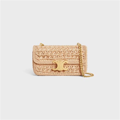 celine raffia claude|celine raffia shoulder bag.